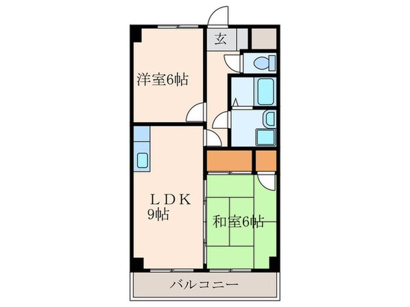 足立インタ－ハイツの物件間取画像